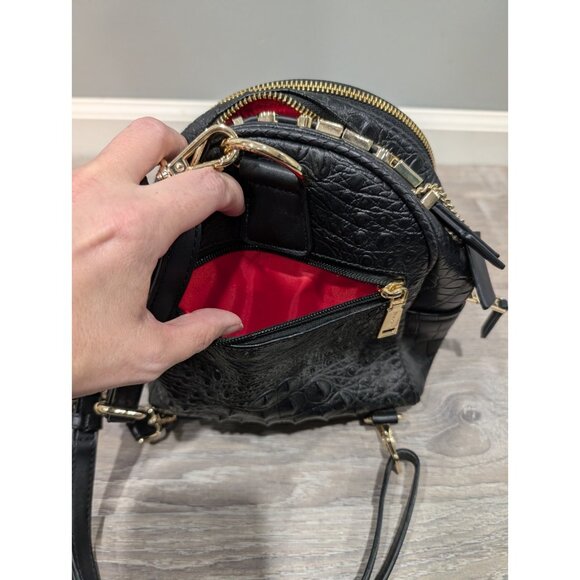 Tote & Carry Apollo 2 BFF Faux Leather Mini Backpack Crocodile Embossed Texture - Picture 16 of 16